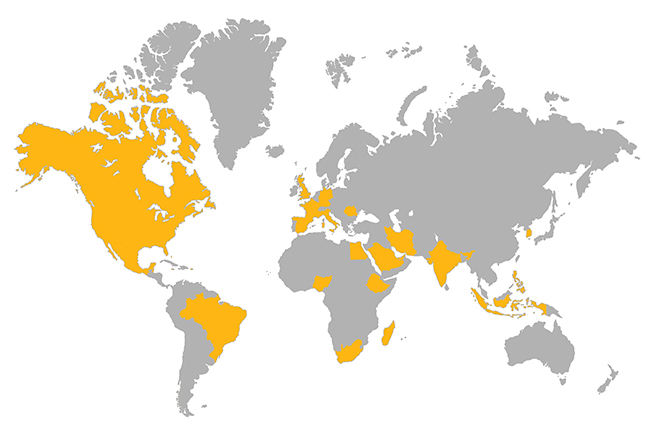 CIGC Travel Map 2020